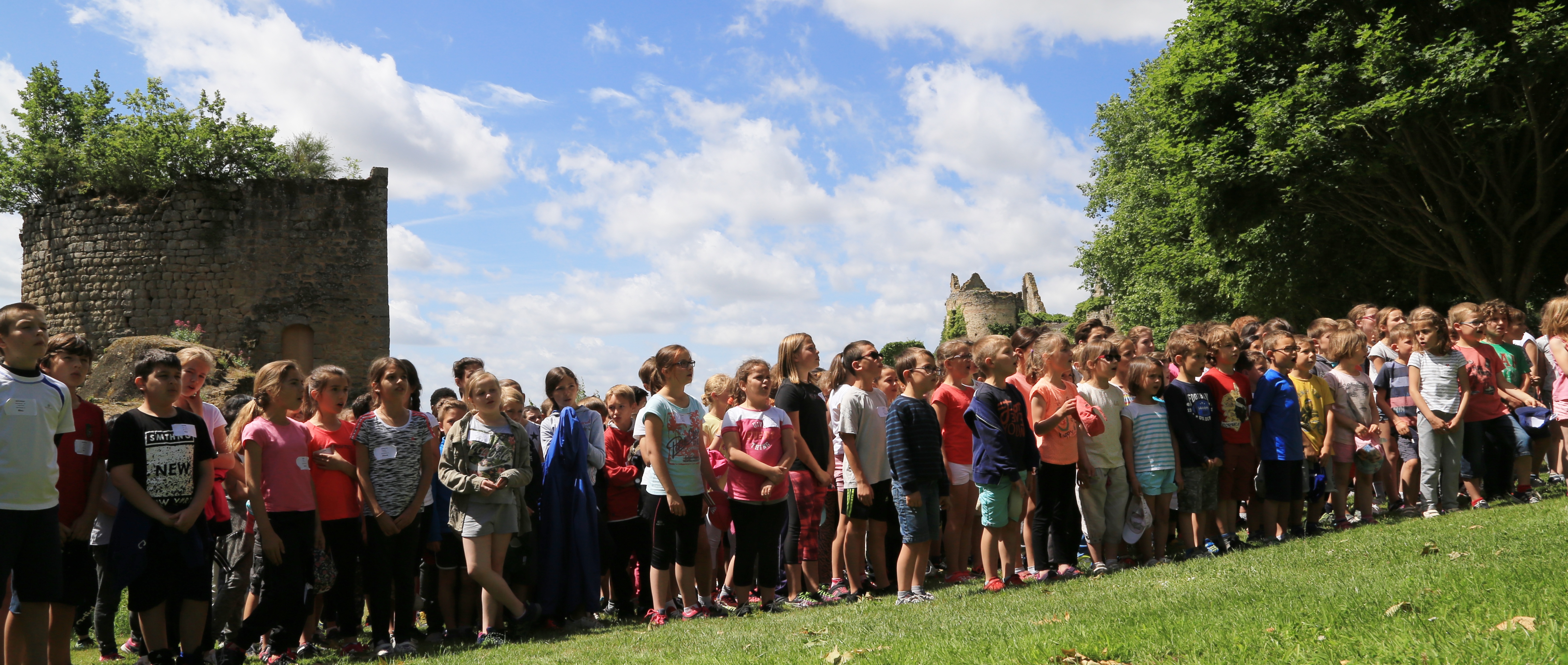 les scolaires et les Highland Games de Bressuire